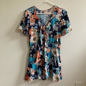 Floral romper